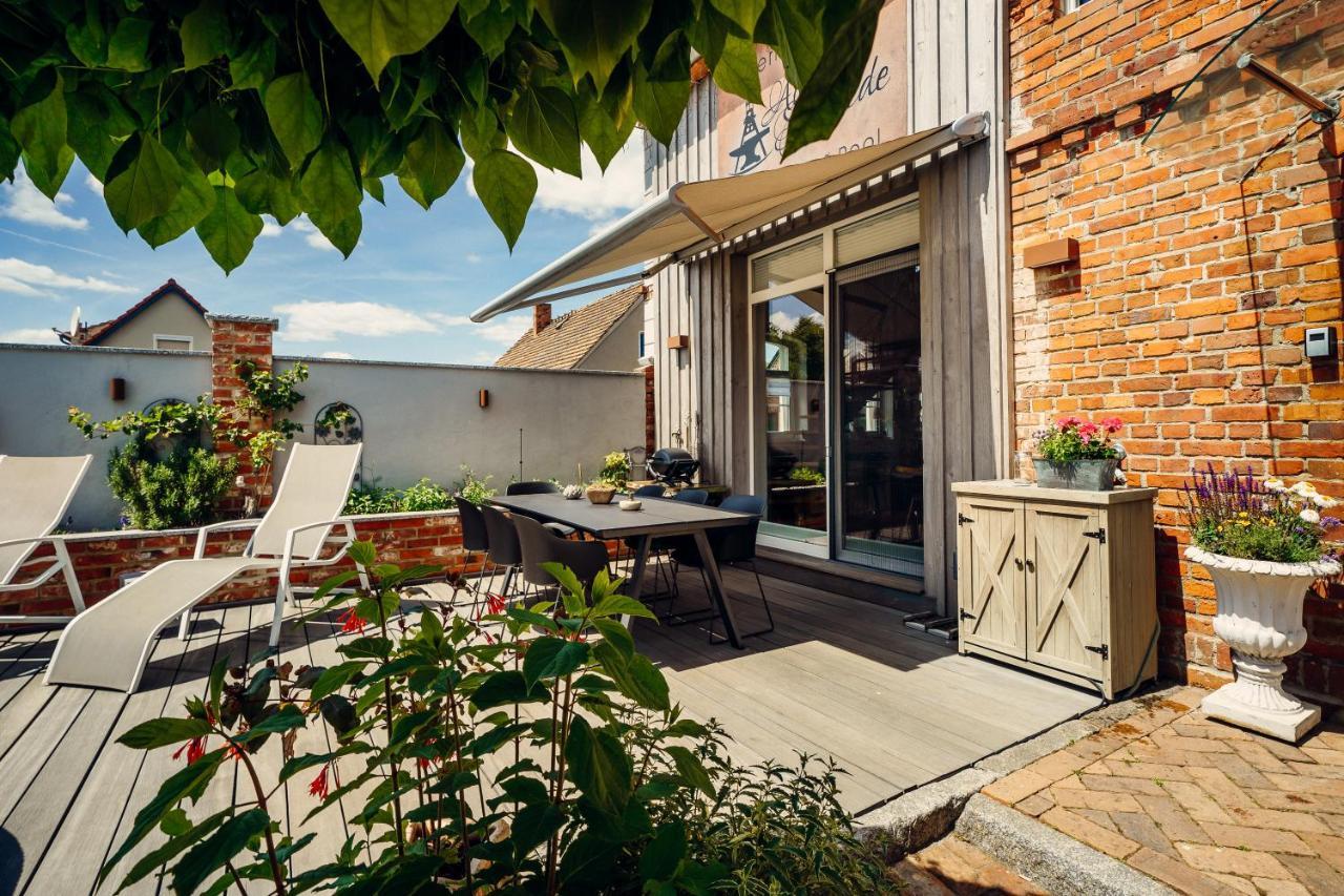 Alte Schmiede Mit Sauna, Pool Und Whirpool Im Aussenbereich Schoenstes Ferienhaus Der Lausitz Elsterheide Exterior foto